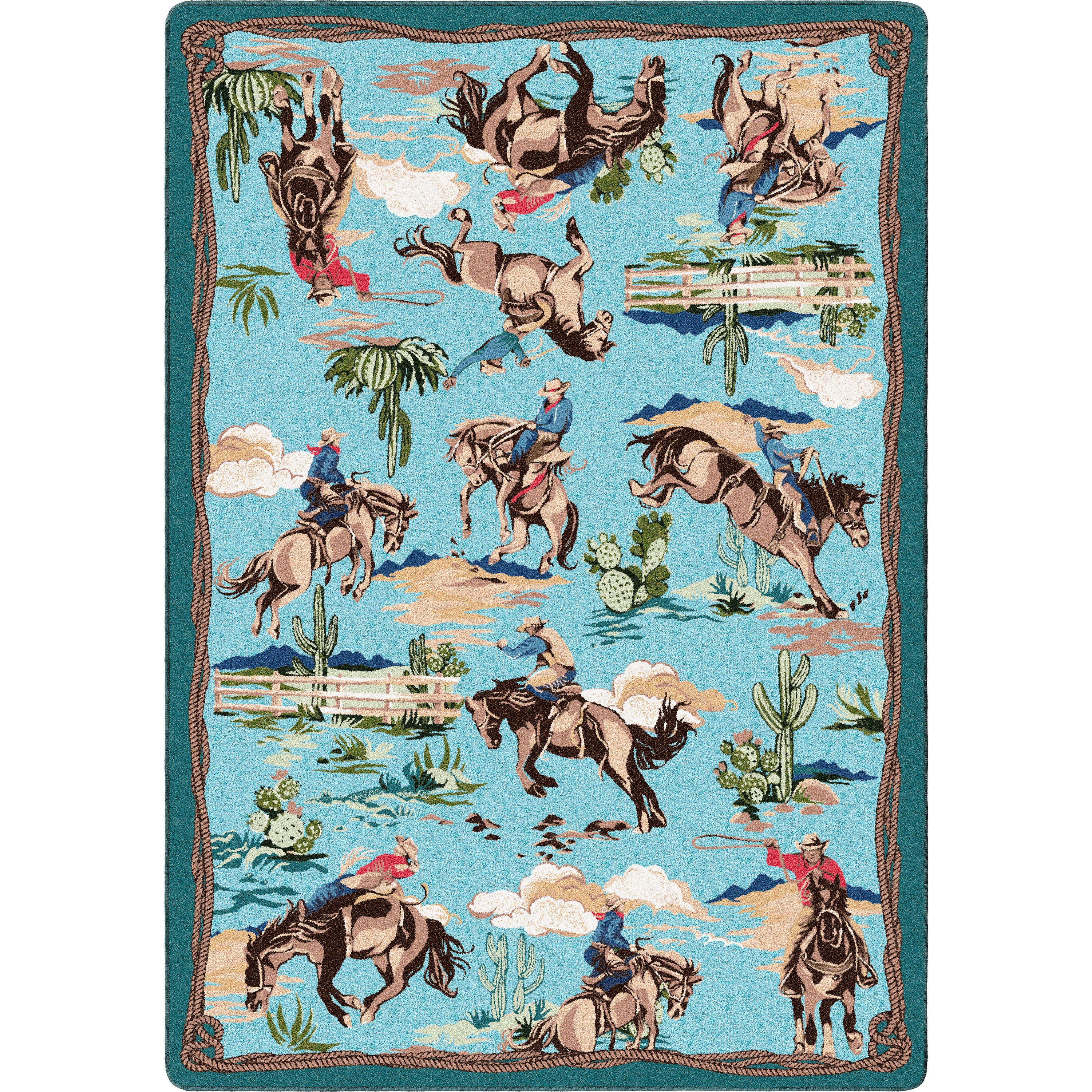 Retro Cowboy American Dakota Rugs