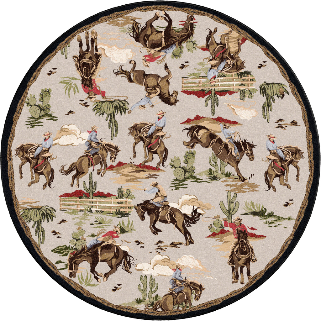 Retro Cowboy American Dakota Rugs