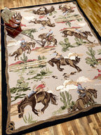 Retro Cowboy American Dakota Rugs
