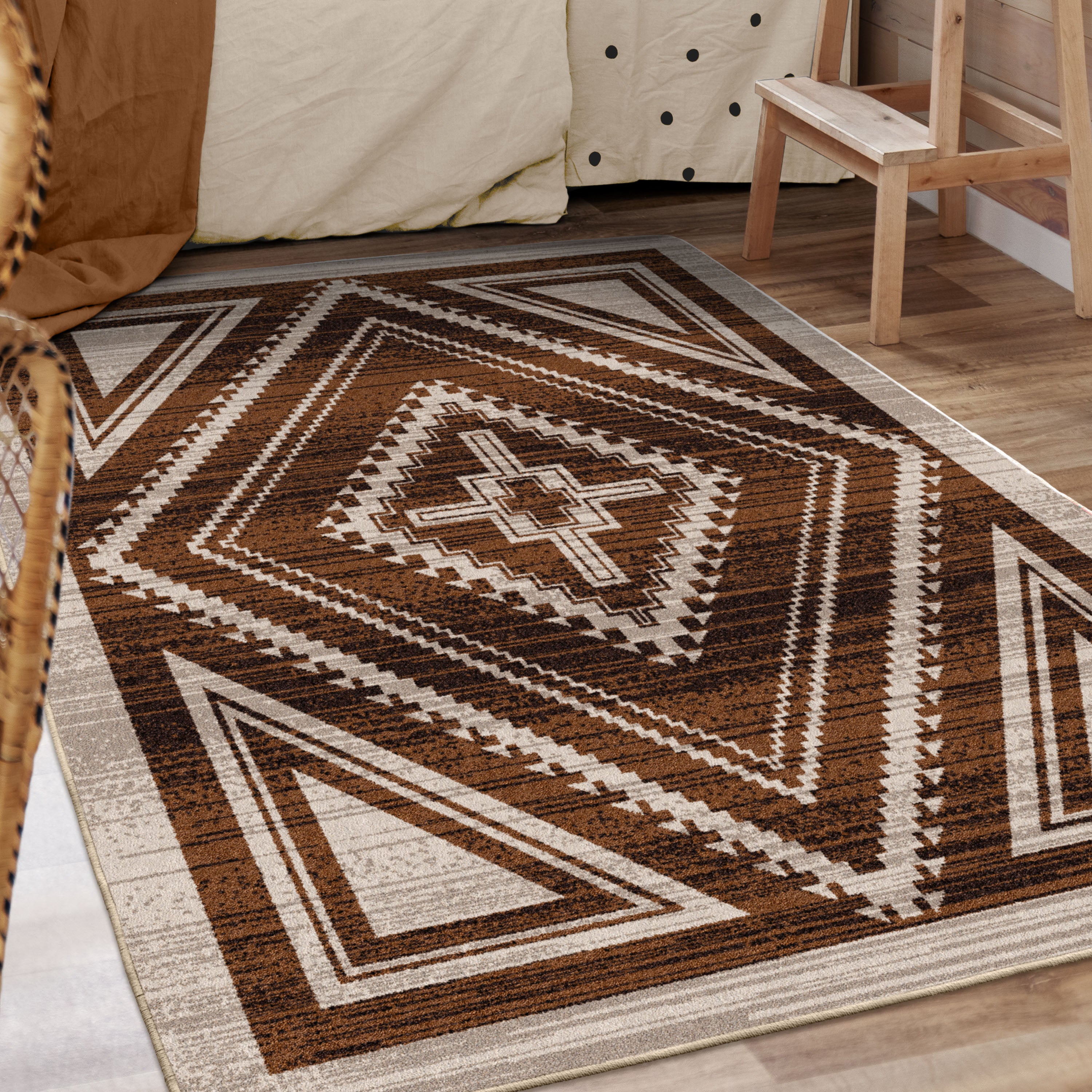 Rim Shot - Earthen American Dakota Rugs