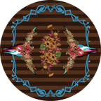 Ruiz Floral Longhorn American Dakota Rugs
