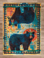 Ruiz Bear Pair American Dakota Rugs