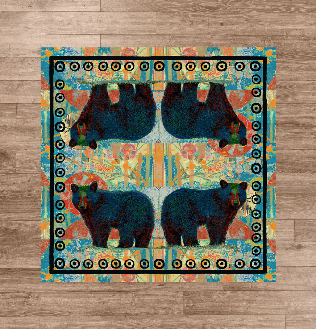 Ruiz Bear Pair American Dakota Rugs