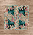 Ruiz Blue Horse American Dakota Rugs