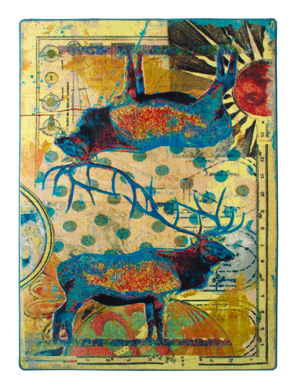 Ruiz Elk Pair American Dakota Rugs