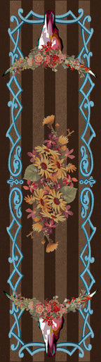 Ruiz Floral Longhorn American Dakota Rugs