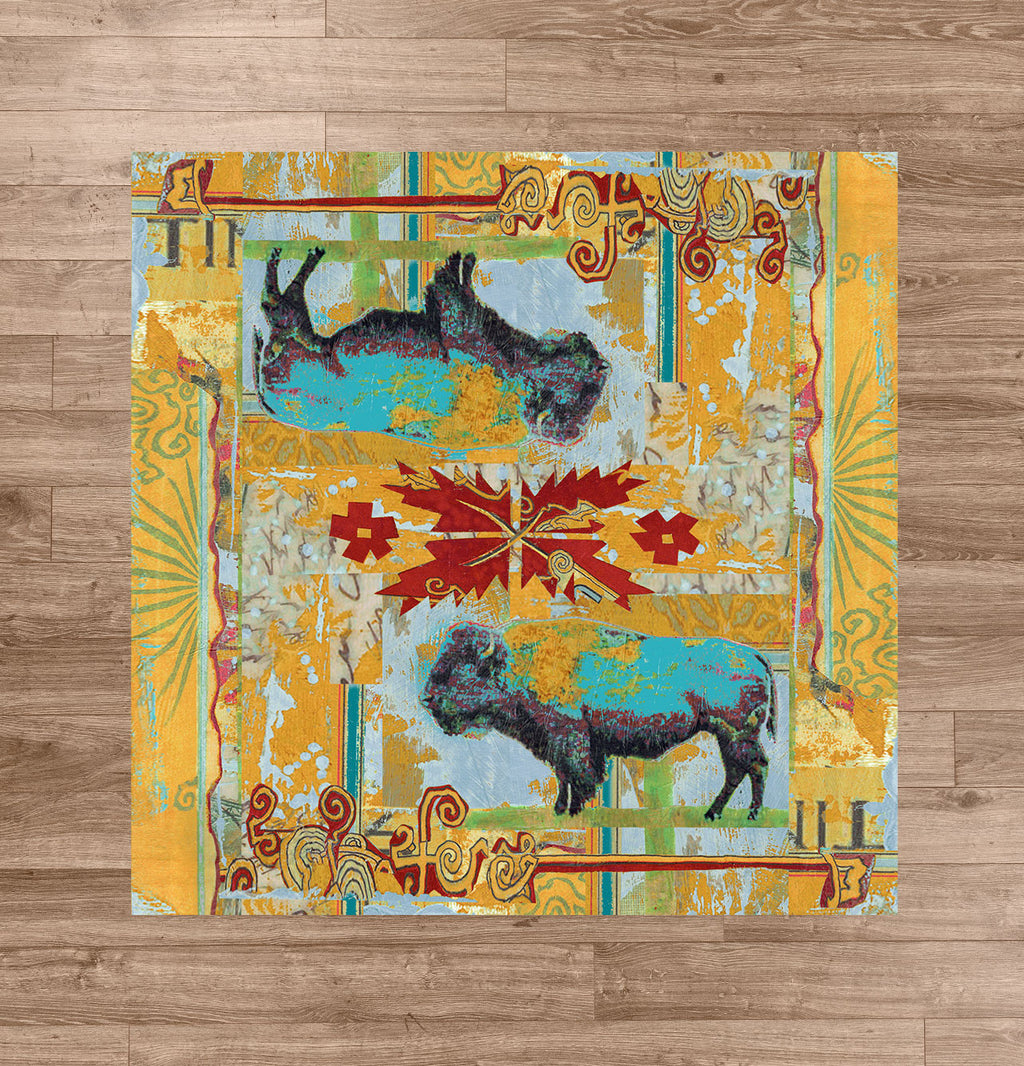 Ruiz Golden Buffalo American Dakota Rugs