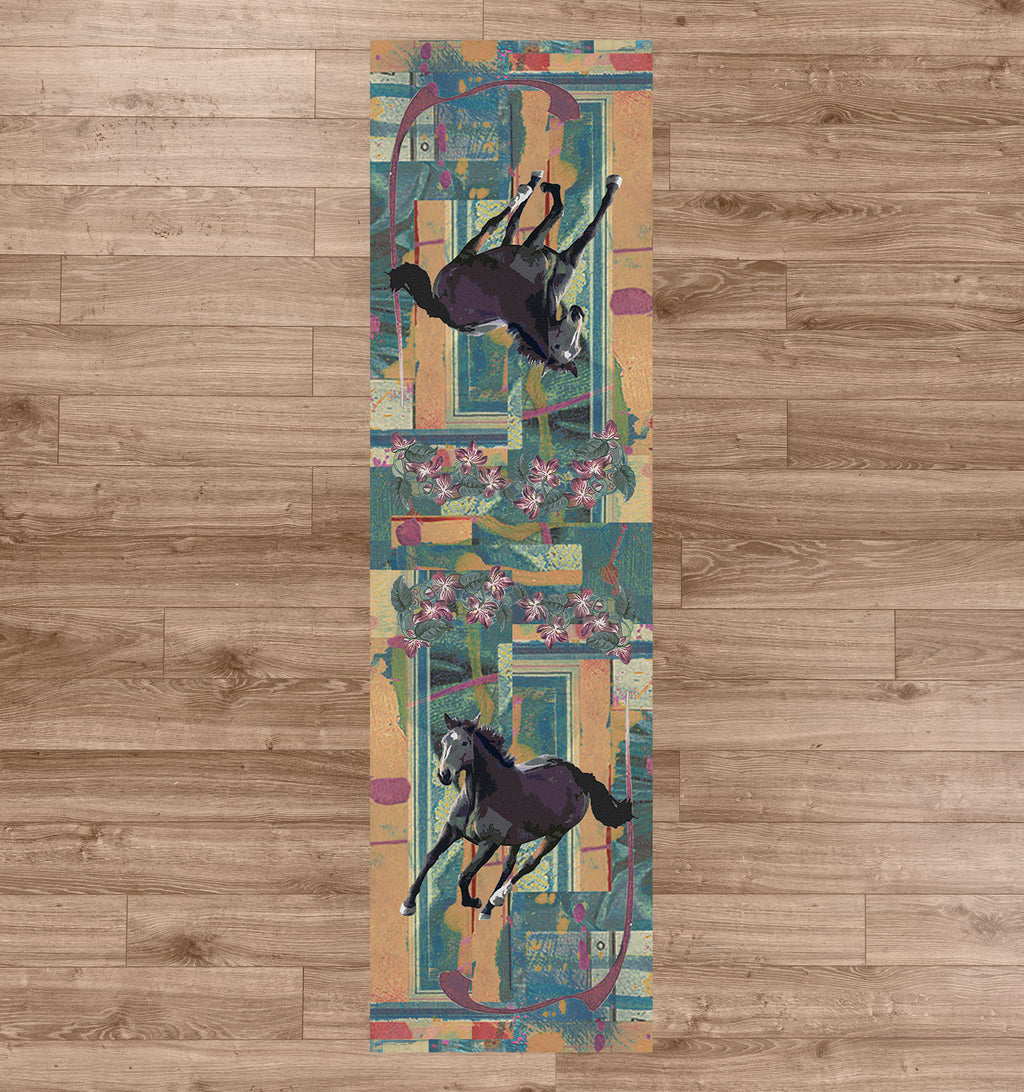 Ruiz Purple Horse American Dakota Rugs