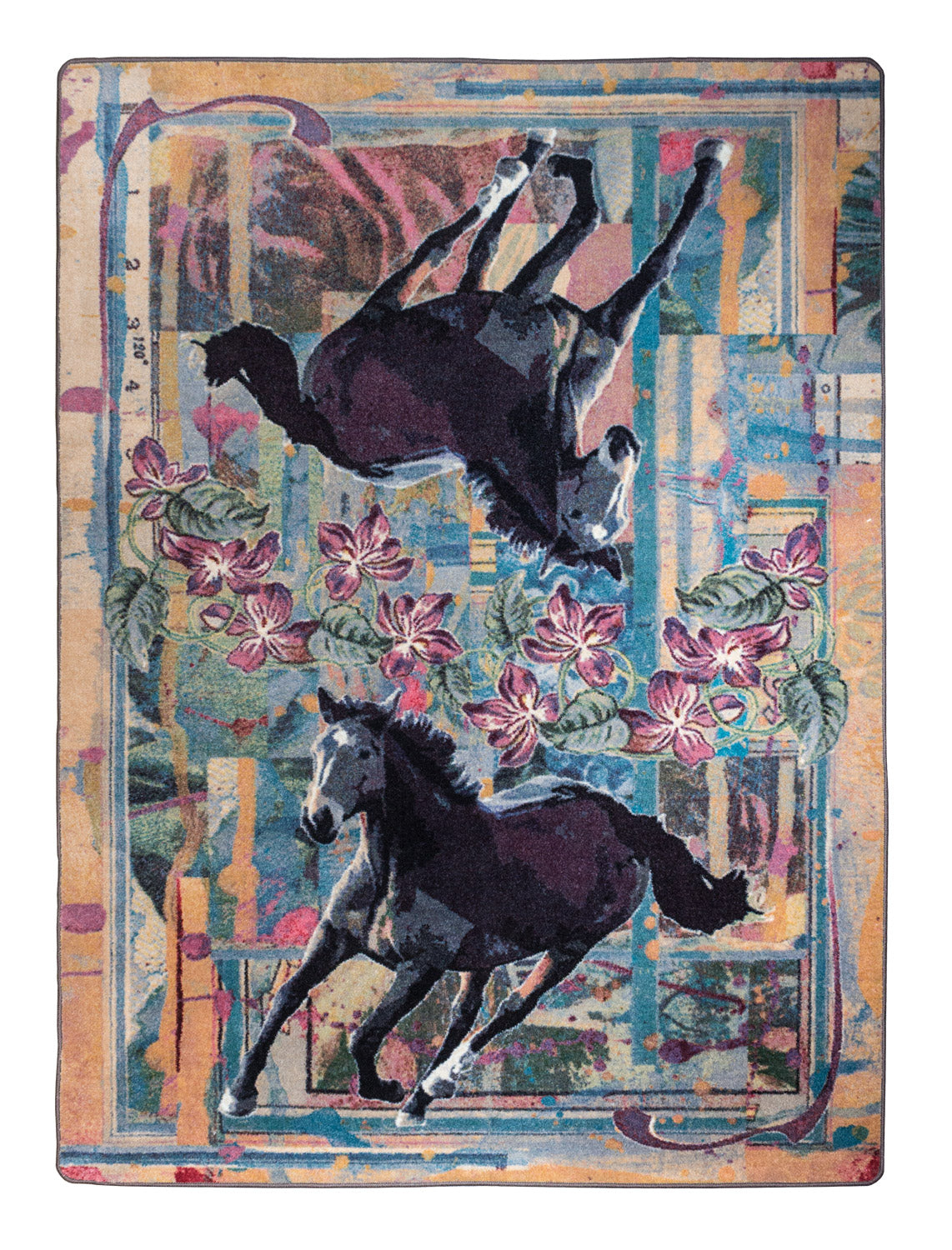 Ruiz Purple Horse American Dakota Rugs