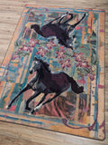 Ruiz Purple Horse American Dakota Rugs