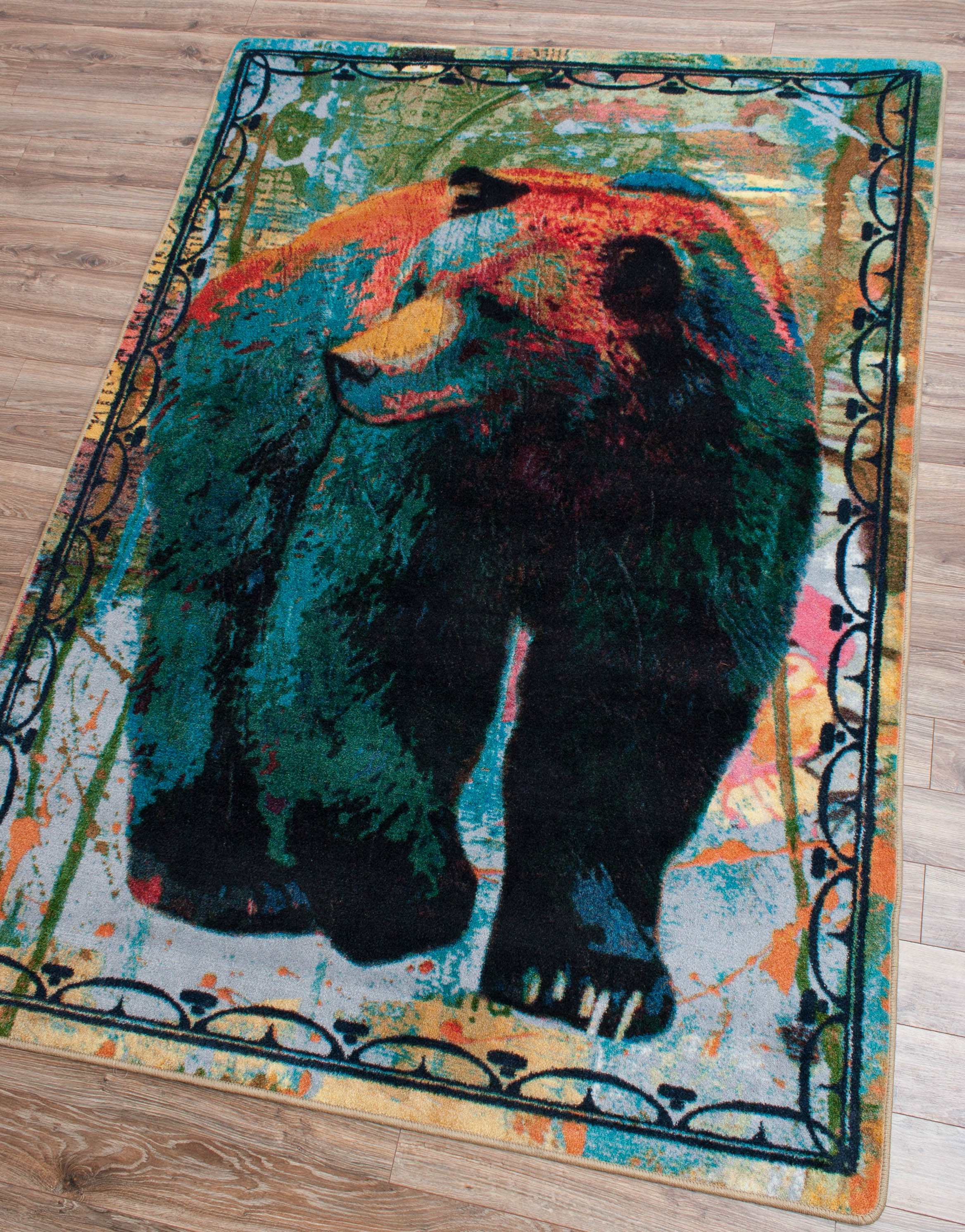 Ruiz Vertical Bear American Dakota Rugs
