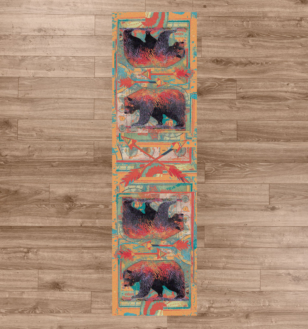 Ruiz Walking Bear American Dakota Rugs