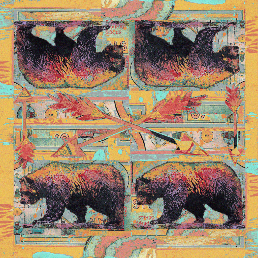Ruiz Walking Bear American Dakota Rugs