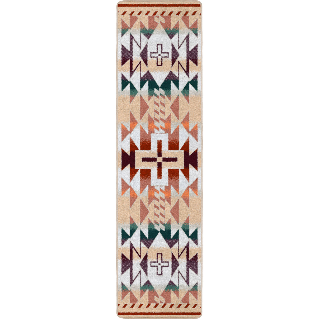 Rustic Cross OKA - Clay American Dakota Rugs
