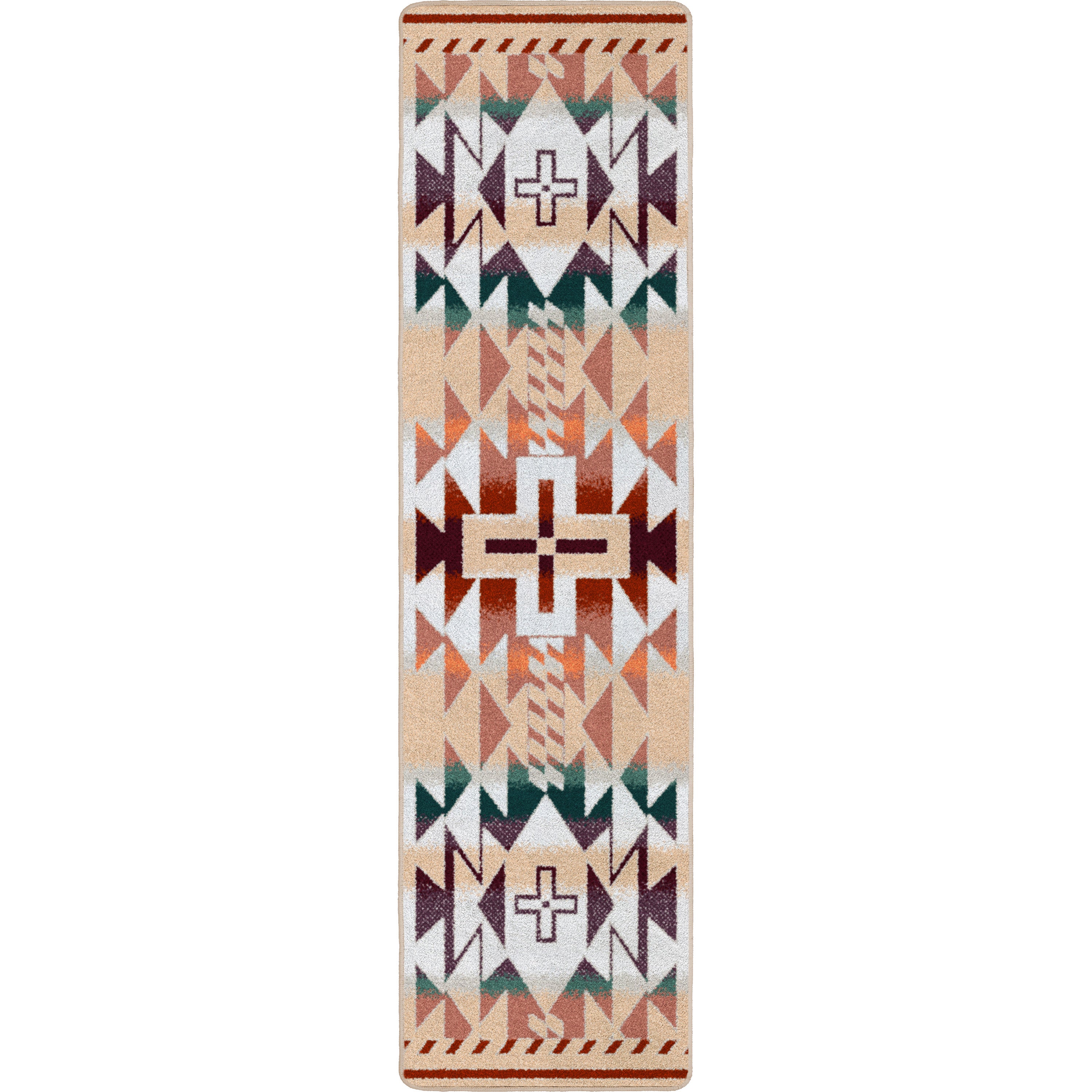 Rustic Cross OKA - Clay American Dakota Rugs