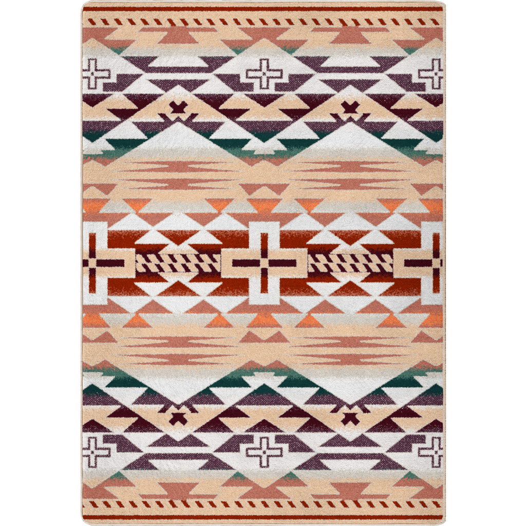 Rustic Cross OKA - Clay American Dakota Rugs