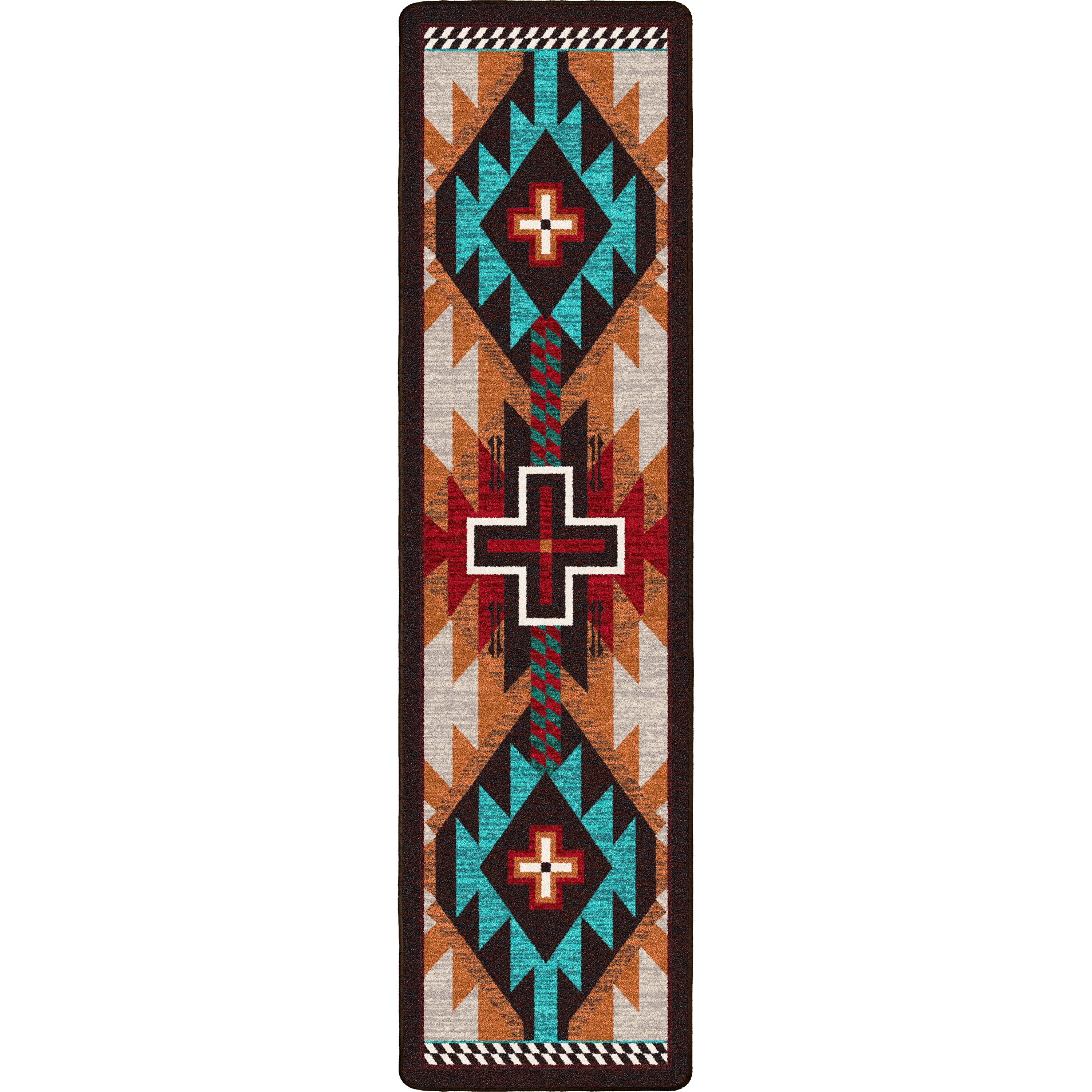 Rustic Cross OKA - Electric American Dakota Rugs