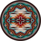 Rustic Cross OKA - Electric American Dakota Rugs