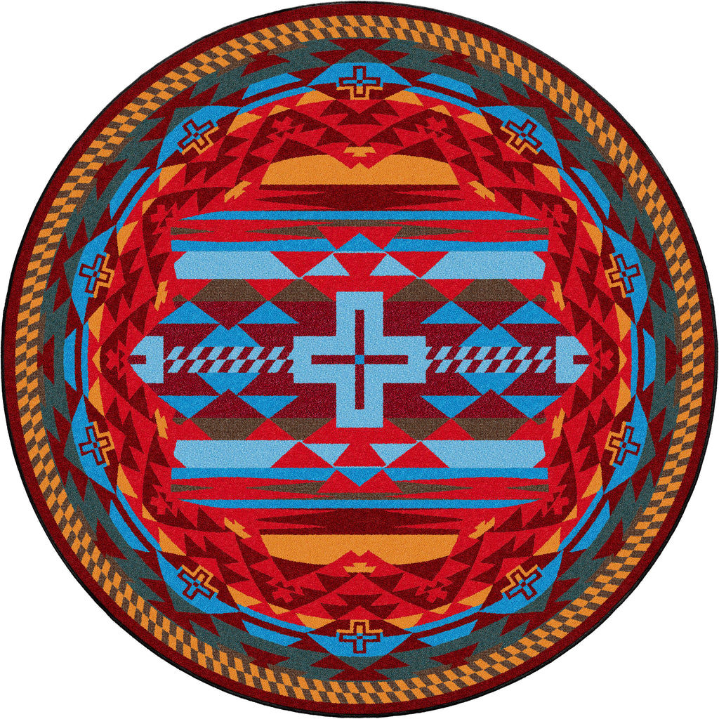 Rustic Cross - Sunset American Dakota Rugs