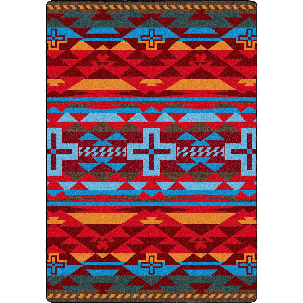 Rustic Cross - Sunset American Dakota Rugs