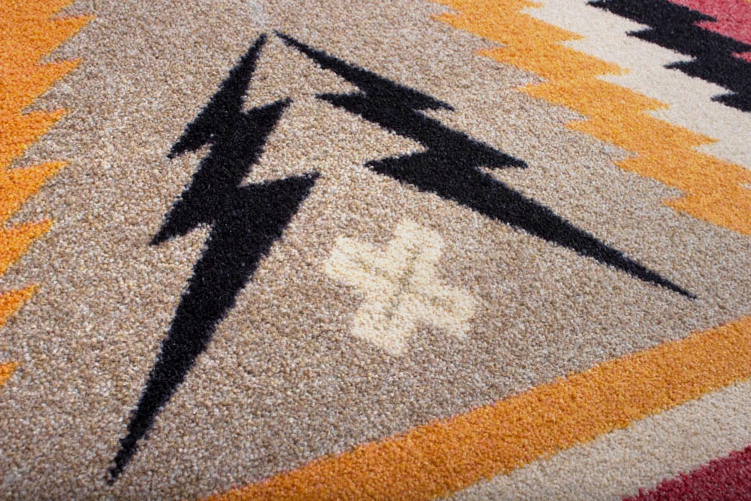 Fury Peaks Black Frame American Dakota Rugs