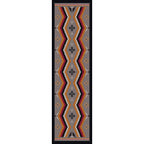 Fury Peaks Black Frame American Dakota Rugs