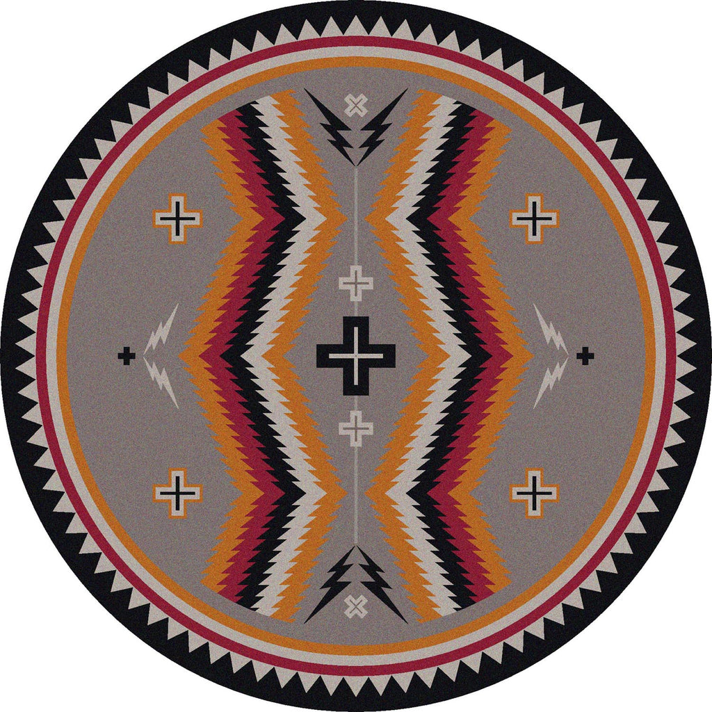 Fury Peaks Black Frame American Dakota Rugs