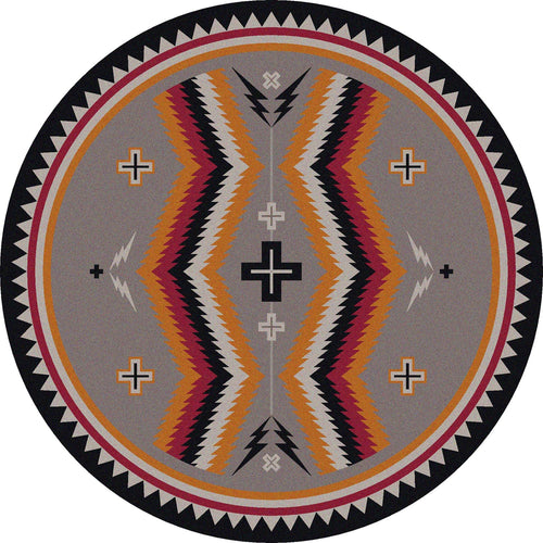 Fury Peaks Black Frame American Dakota Rugs
