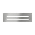 Schluter-SHELF-N Rectangular Niche Shelf - Pure - Stone Gray Schluter