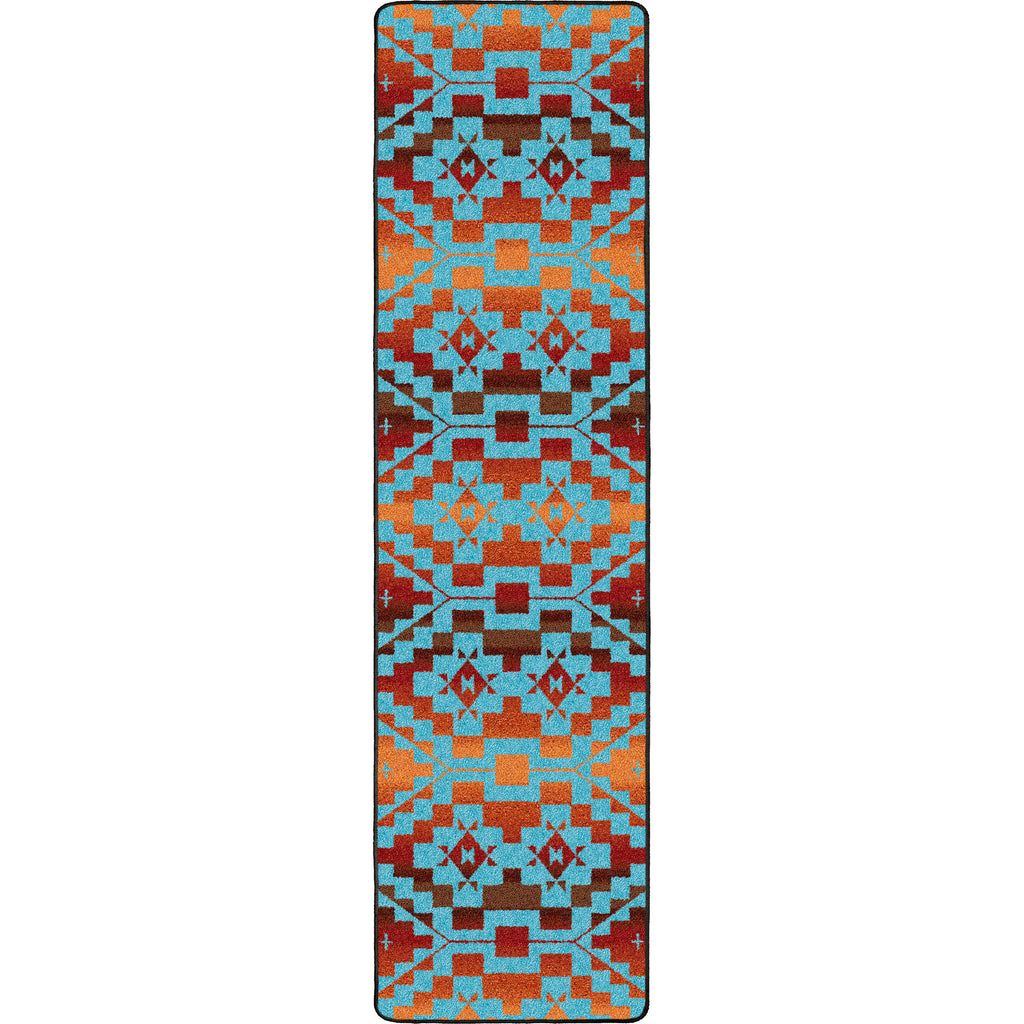 Sacred Trail - Red Burst American Dakota Rugs