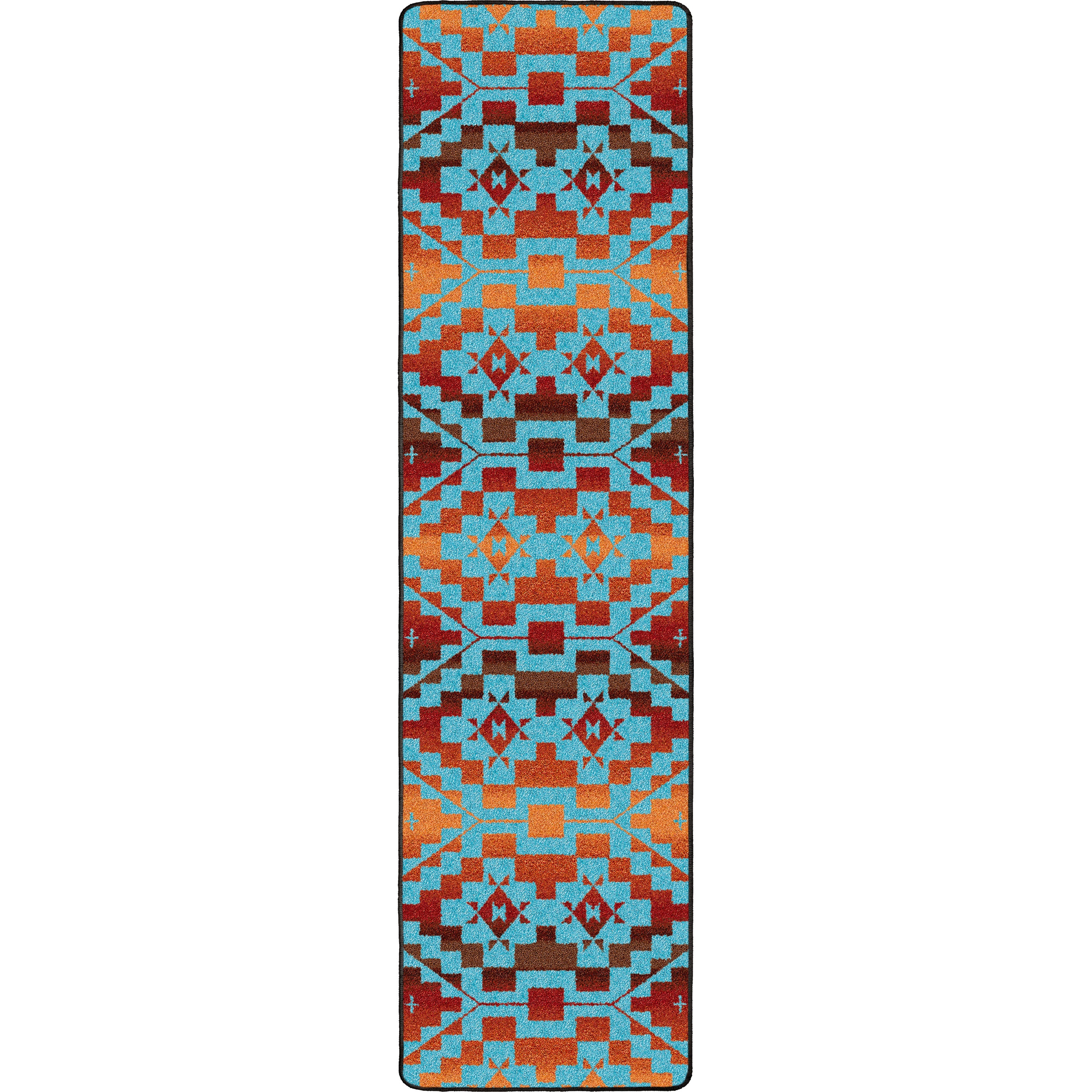 Sacred Trail - Red Burst American Dakota Rugs