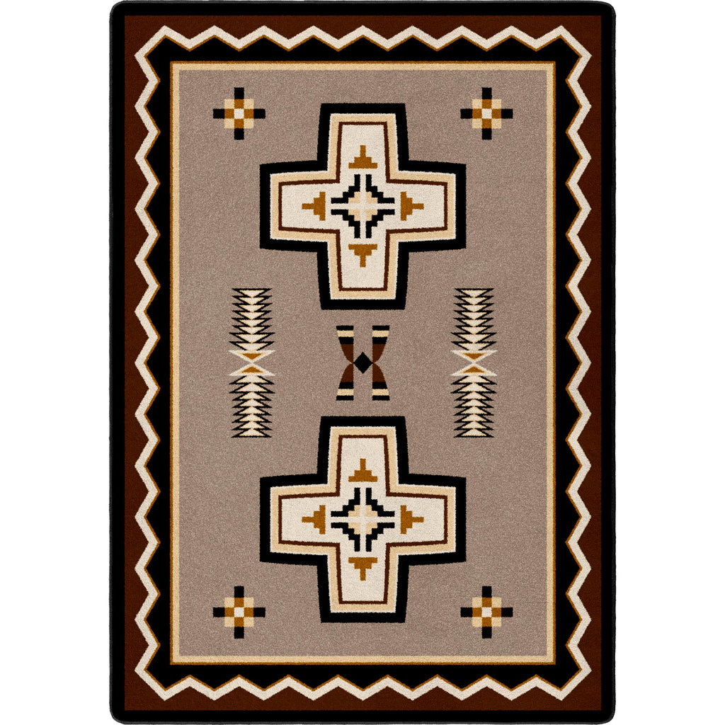 Saint Cross - Taupe American Dakota Rugs