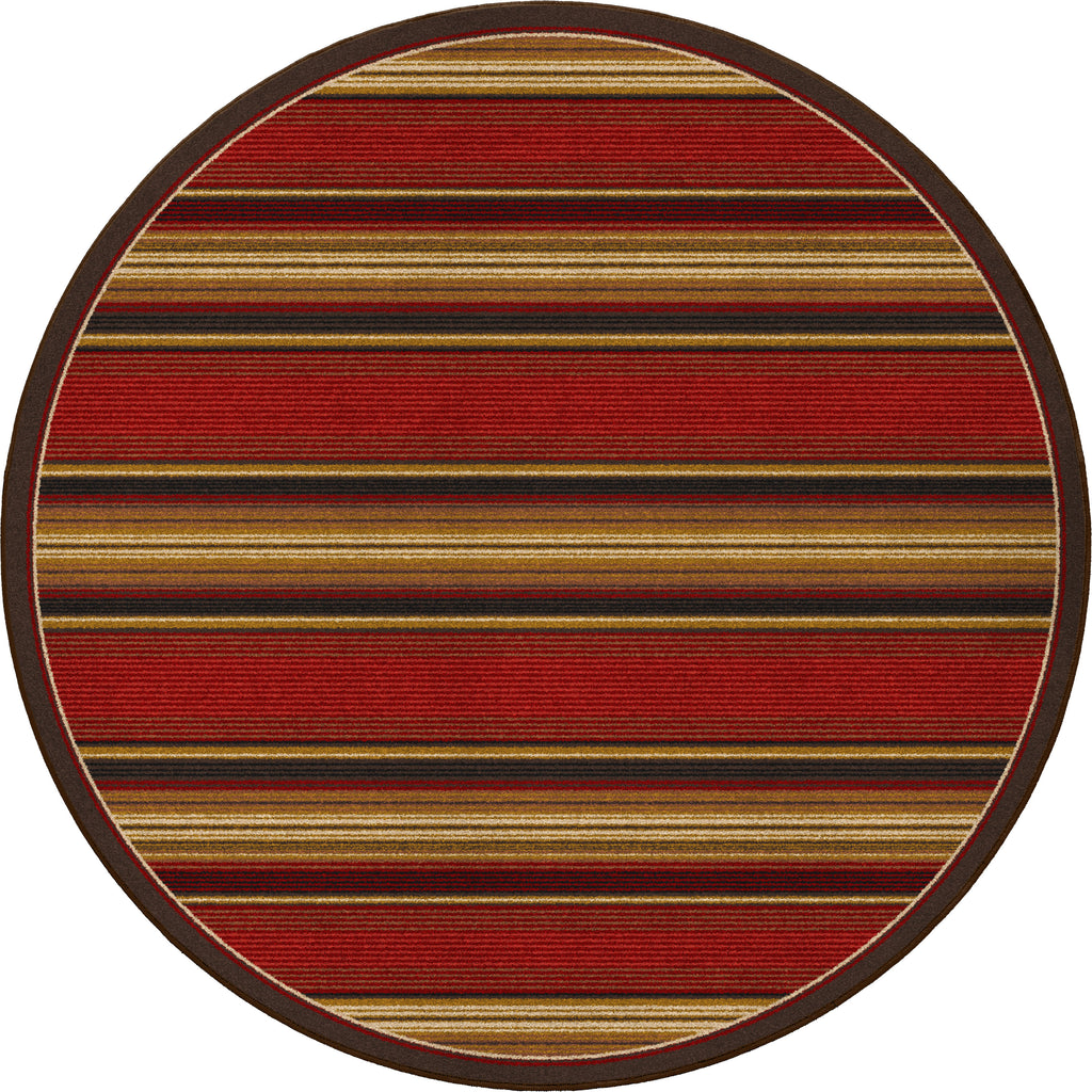 Santa Fe Stripe - Multi American Dakota Rugs