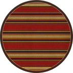 Santa Fe Stripe - Multi American Dakota Rugs