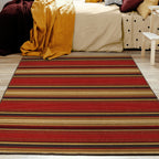 Santa Fe Stripe - Multi American Dakota Rugs