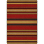 Santa Fe Stripe - Multi American Dakota Rugs