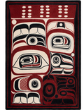 Rande Red N' Black American Dakota Rugs