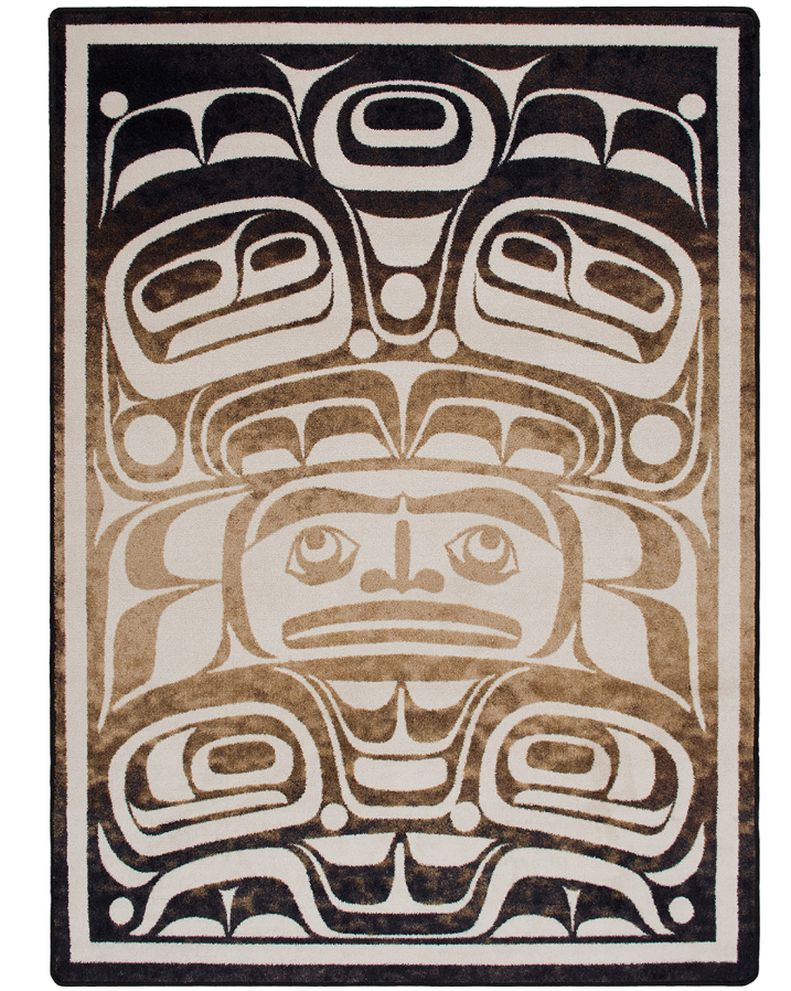 One Leather Rande Rectangle American Dakota Rugs