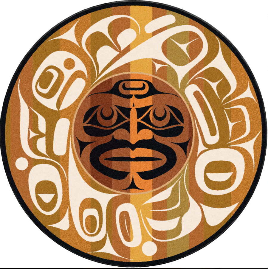 Rande Moon Mask American Dakota Rugs