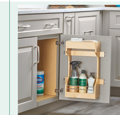 Cabinet Door Storage  4SBSU Series Rev-A-Shelf