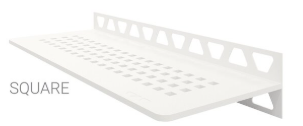 Schluter-SHELF-W Rectangular Wall Shelf - Square Design Schluter