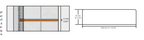 Schluter SHELF-N Rectangular Niche Shelf in Style Pure Schluter