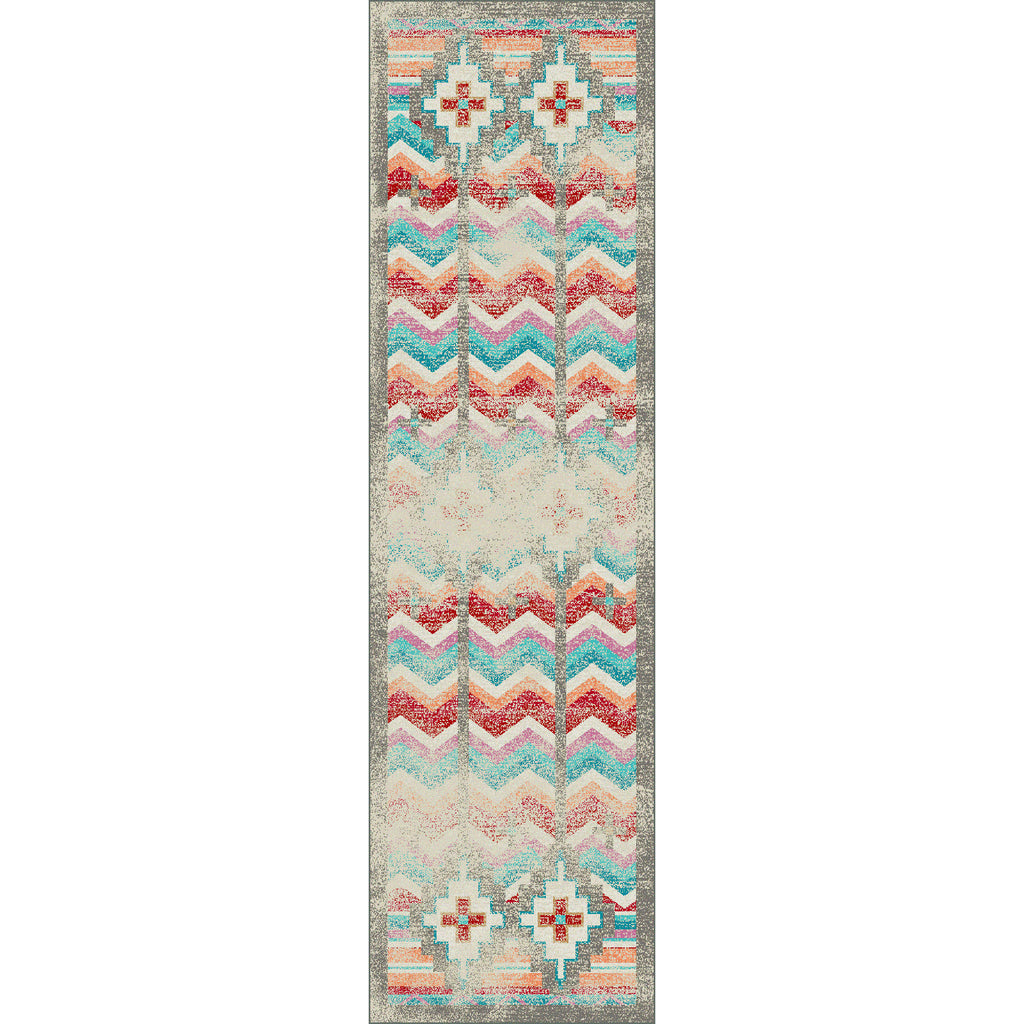 Shake Your Shawl - Distressed Bright American Dakota Rugs
