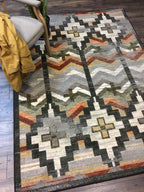 Shake Your Shawl - Distressed Harvest American Dakota Rugs