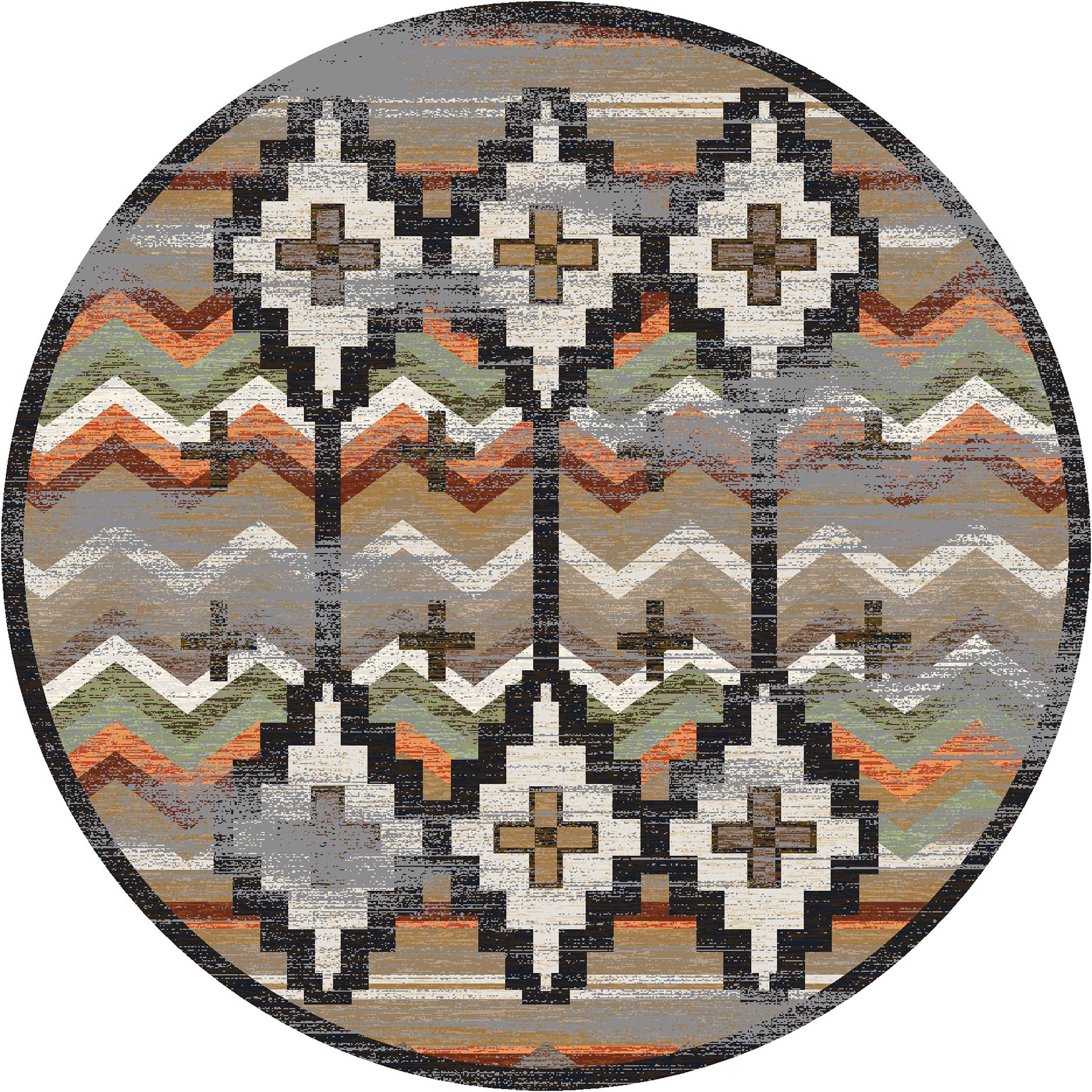 Shake Your Shawl - Distressed Harvest American Dakota Rugs