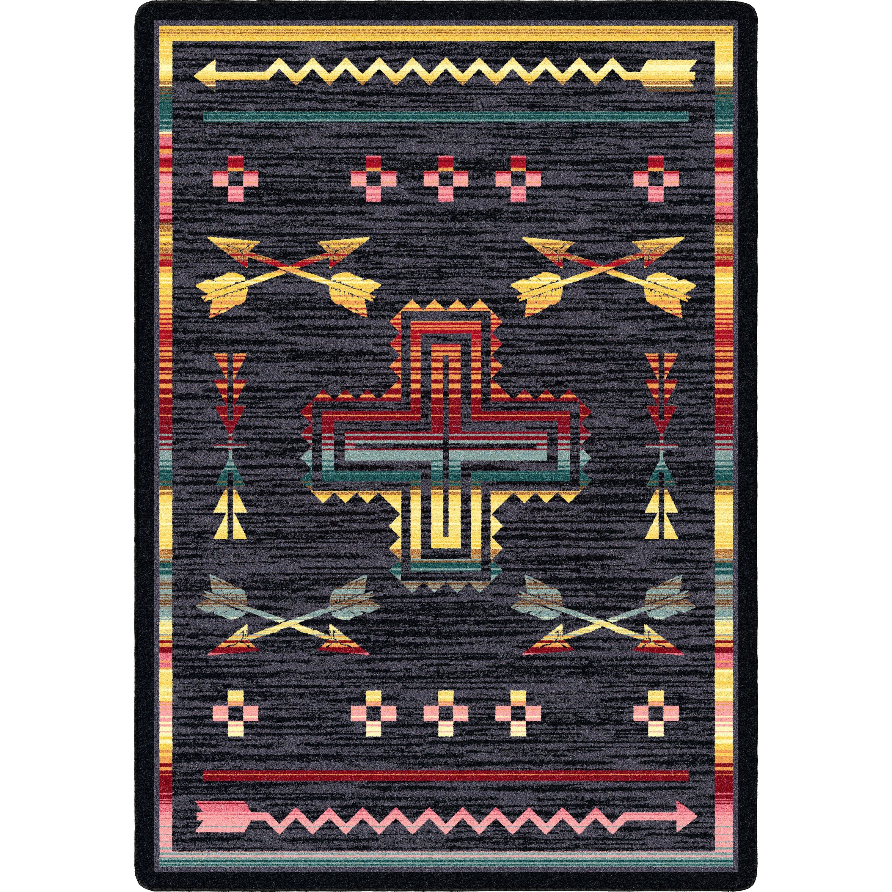 Shoot Me Straight - Gray American Dakota Rugs