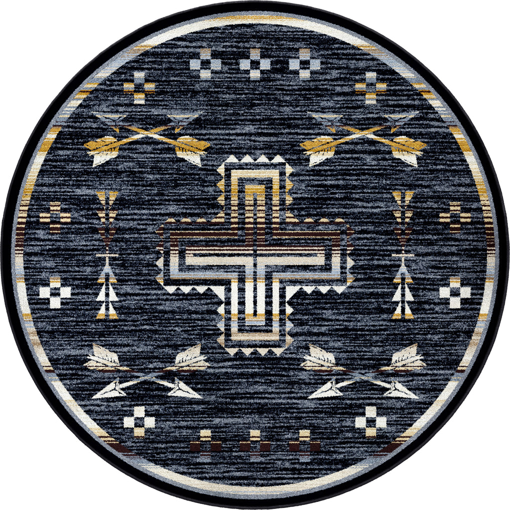 Shoot Me Straight - Natural American Dakota Rugs