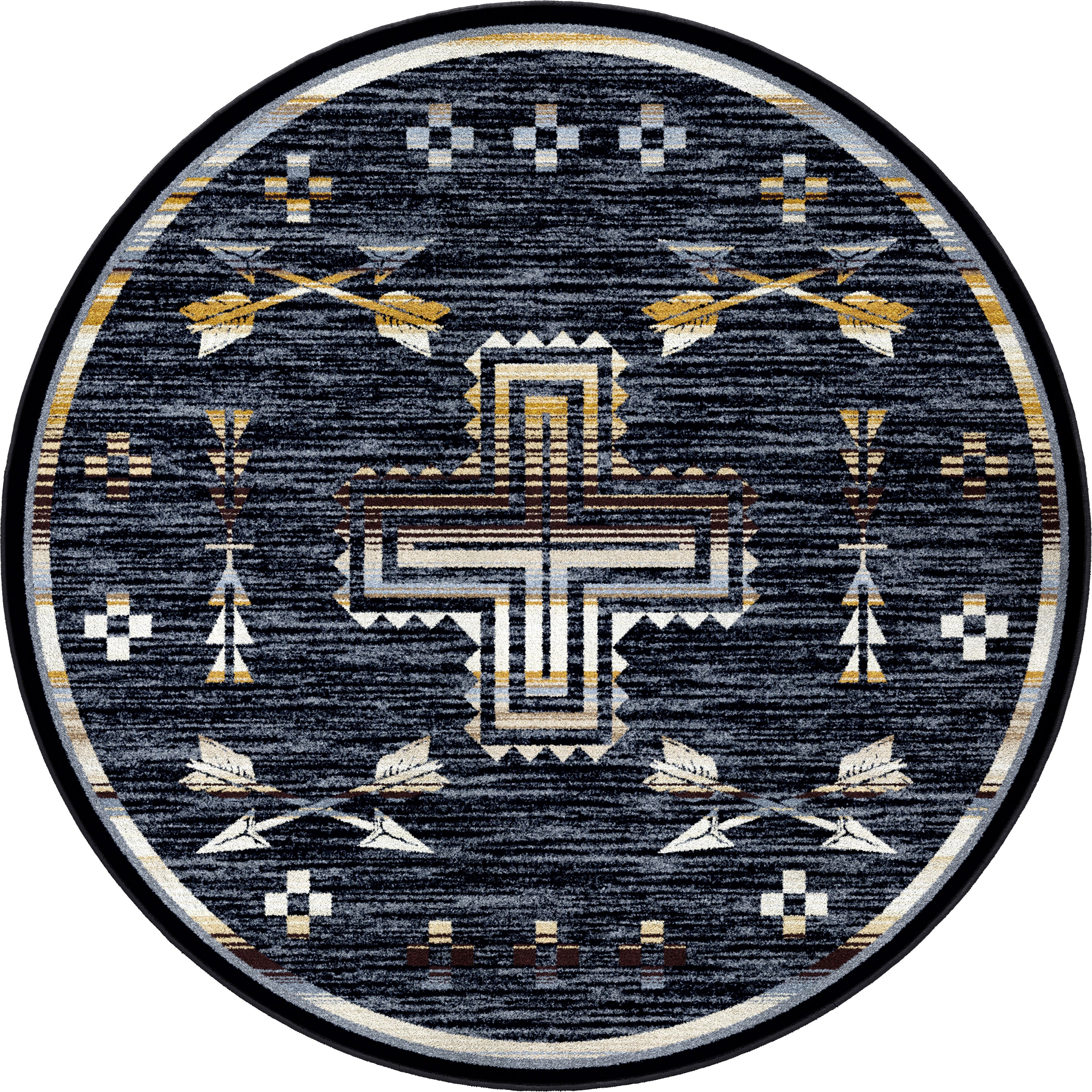 Shoot Me Straight - Natural American Dakota Rugs