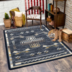 Shoot Me Straight - Natural American Dakota Rugs