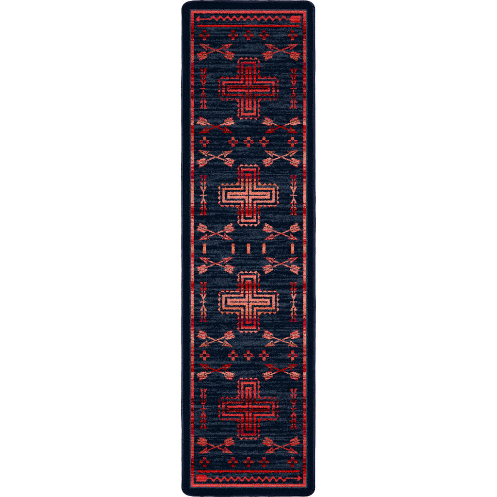 Shoot Me Straight - Power Red American Dakota Rugs